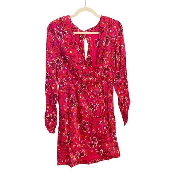 Anthropologie Wrap Mini Dress NWT Large - Picture 2 of 6